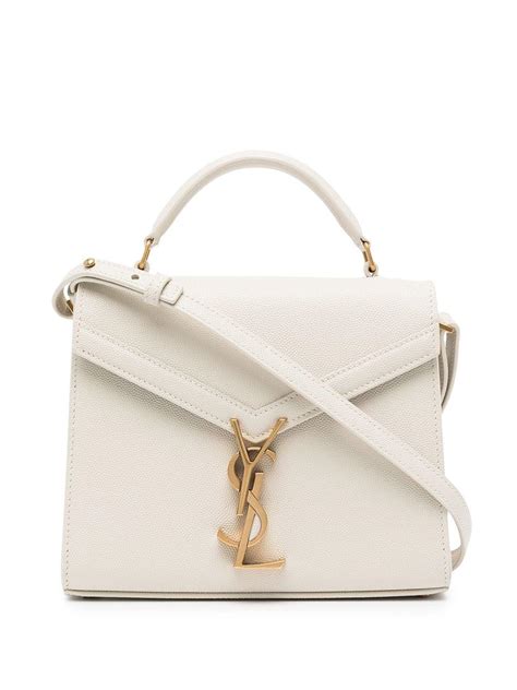 ysl weiße tasche